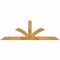 Ekena Millwork Richland Rough Sawn Timber Gable Bracket, Western Red Cedar, 72"W x 24"H x 4"D x 4"F, 8/12 Pitch GBW072X24X0404RIC00RWR - alternate 1
